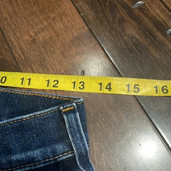 Hollister Slim Straight Jeans 26 X 28 Medium to dark wash Back to school - Picture 4 of 10